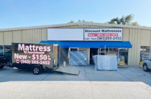 Exterior of the Mattress By Appointment location in Davenport